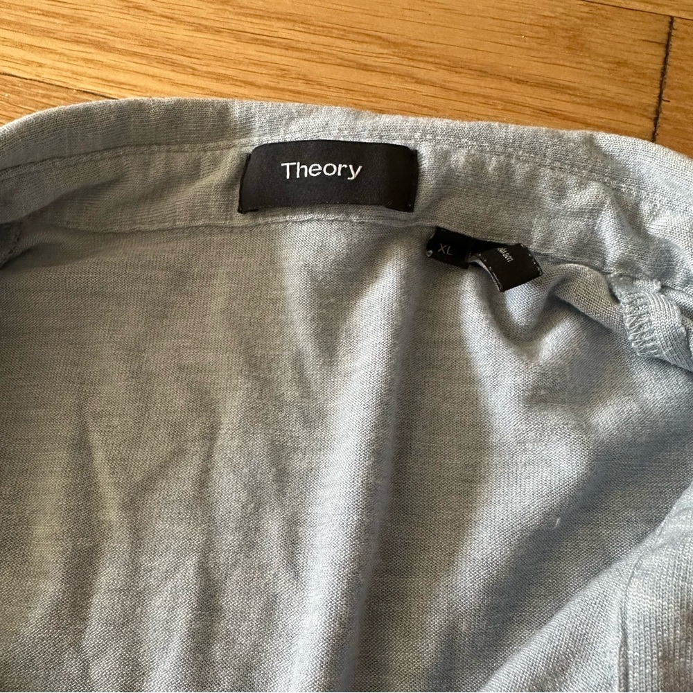 Theory XL Baby Blue Polo